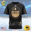 NHL Edmonton Oilers Personalized Military Appreciation Design Custom T Shirt, Edmonton Oilers Shirt