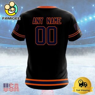 NHL Edmonton Oilers Special Blackout Design Custom T Shirt, Edmonton Oilers Shirt