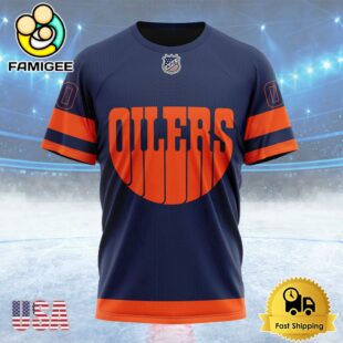 NHL Edmonton Oilers Special Bold Custom T Shirt, Edmonton Oilers Shirt