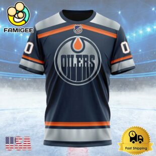 NHL Edmonton Oilers Special City Edition Design Custom T Shirt, Edmonton Oilers Shirt