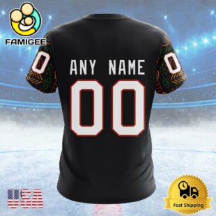 NHL Edmonton Oilers Special Design For Black History Month Custom T Shirt, Edmonton Oilers Shirt