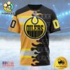 NHL Edmonton Oilers Special First Responders Design Custom T Shirt, Edmonton Oilers Shirt