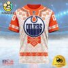 NHL Edmonton Oilers Special Native Heritage Design Custom T Shirt, Edmonton Oilers Shirt