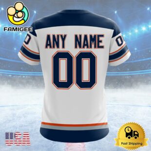 NHL Edmonton Oilers Special Reverse Retro Design Concept Custom T Shirt, Edmonton Oilers Shirt