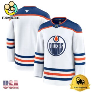 NHL Edmonton Oilers White Limited Hockey Jersey, Edmonton Oilers Jersey
