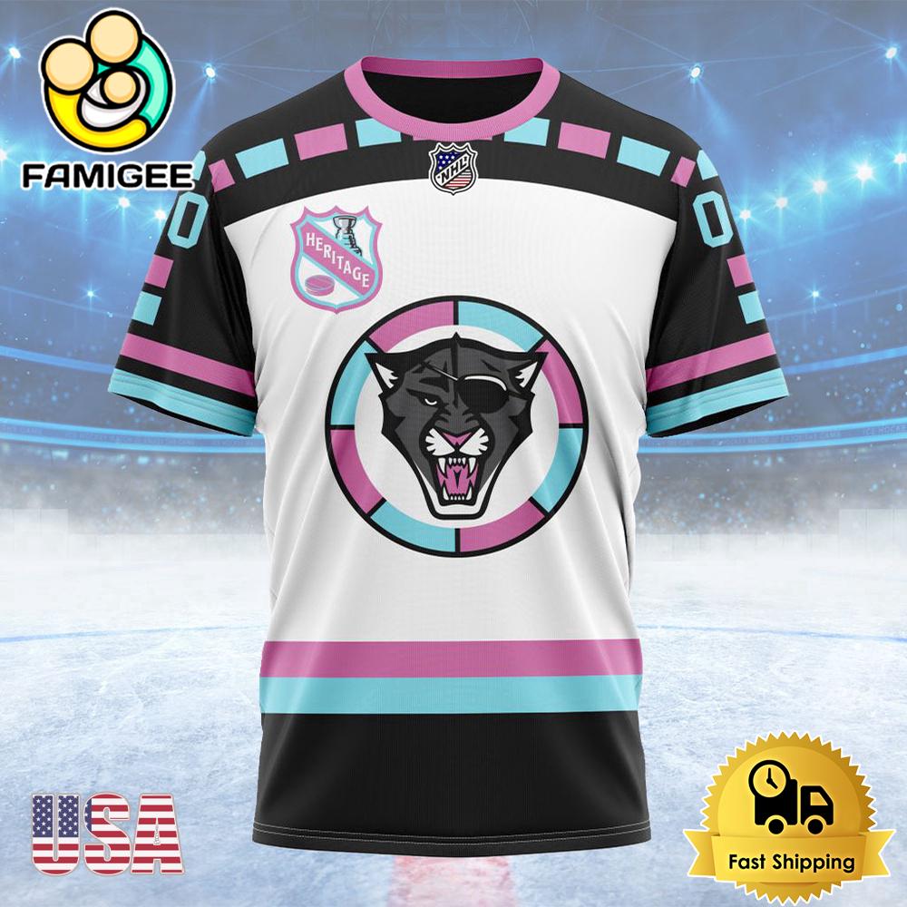 NHL Florida Panthers Personalized Heritage Design Custom T Shirt, Florida Panthers Shirt