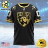 NHL Florida Panthers Special Black And Gold Design Custom T Shirt, Florida Panthers Shirt