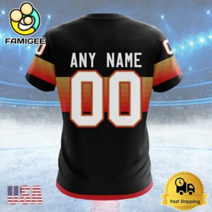 NHL Florida Panthers Special Black And Gradient Design Custom T Shirt, Florida Panthers Shirt