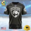 NHL Florida Panthers Special Black Camo Design For Veterans Day Custom T Shirt, Florida Panthers Shirt