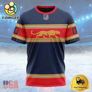 NHL Florida Panthers Special Throwback Design Custom T Shirt, Florida Panthers Shirt