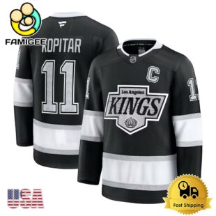 NHL Los Angeles Kings Anze Kopitar Black Limited Hockey Jersey, Los Angeles Kings Jersey