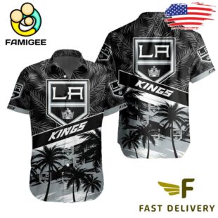 NHL Los Angeles Kings Coconut Tree Hawaiian Shirt