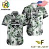 NHL Los Angeles Kings Hibiscus Hawaiian Shirt