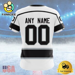 NHL Los Angeles Kings Personalized Away Kits Custom T Shirt, Los Angeles Kings Shirt