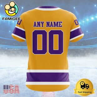 NHL Los Angeles Kings Personalized Heritage Design Custom T Shirt, Los Angeles Kings Shirt