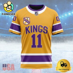NHL Los Angeles Kings Personalized Heritage Design Custom T Shirt, Los Angeles Kings Shirt