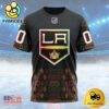 NHL Los Angeles Kings Special Design For Black History Month Custom T Shirt, Los Angeles Kings Shirt