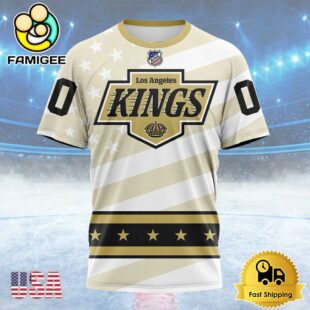 NHL Los Angeles Kings Special Military Appreciation Design Custom T Shirt, Los Angeles Kings Shirt
