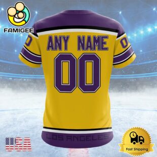 NHL Los Angeles Kings Special Reverse Retro Design Concept Custom T Shirt, Los Angeles Kings Shirt