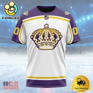 NHL Los Angeles Kings Special Throwback Design Custom T Shirt, Los Angeles Kings Shirt