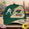 NHL Minnesota Wild Bold Distressed Artwork Personalized 3D Cap