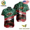 NHL Minnesota Wild Coconut Tree Hawaiian Shirt