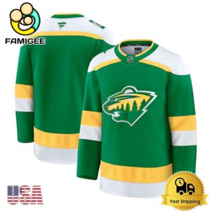 NHL Minnesota Wild Green Limited Hockey Jersey, Minnesota Wild Jersey