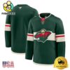 NHL Minnesota Wild Logo Green Limited Hockey Jersey, Minnesota Wild Jersey