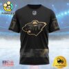 NHL Minnesota Wild Personalized Military Appreciation Design Custom T Shirt, Minnesota Wild Shirt