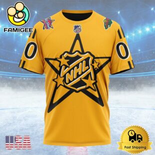 NHL Minnesota Wild Personalized NHL All-Star Game Custom T Shirt, Minnesota Wild Shirt