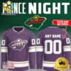 NHL Minnesota Wild Prince Night 2025 Custom Hockey Jersey