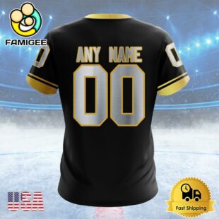NHL Minnesota Wild Special Black And Gold Design Custom T Shirt, Minnesota Wild Shirt