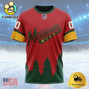 NHL Minnesota Wild Special Bold Custom T Shirt, Minnesota Wild Shirt
