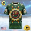 NHL Minnesota Wild Special Design With Native Pattern Custom T Shirt, Minnesota Wild Shirt