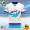 NHL Minnesota Wild Special Whiteout Design Custom T Shirt, Minnesota Wild Shirt