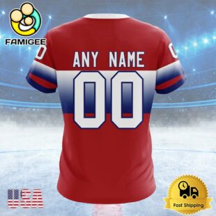 NHL Montreal Canadiens New Gradient Series Concept Custom T Shirt, Montreal Canadiens Shirt