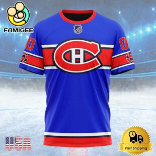 NHL Montreal Canadiens Special City Edition Design Custom T Shirt, Montreal Canadiens Shirt