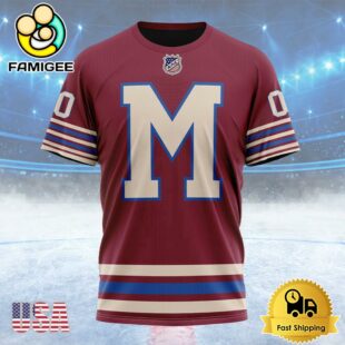 NHL Montreal Canadiens Special Reverse Retro Design Concept Custom T Shirt, Montreal Canadiens Shirt