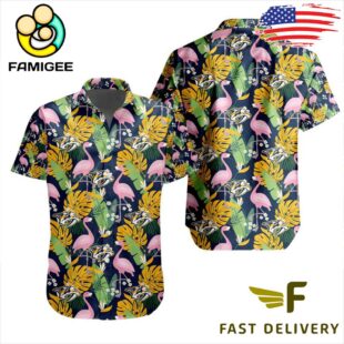 NHL Nashville Predators Flamingo Hawaiian Shirt