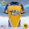 NHL Nashville Predators New Gradient Series Concept Custom T Shirt, Nashville Predators Shirt