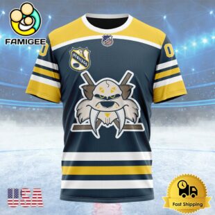 NHL Nashville Predators Personalized Heritage Design Custom T Shirt, Nashville Predators Shirt