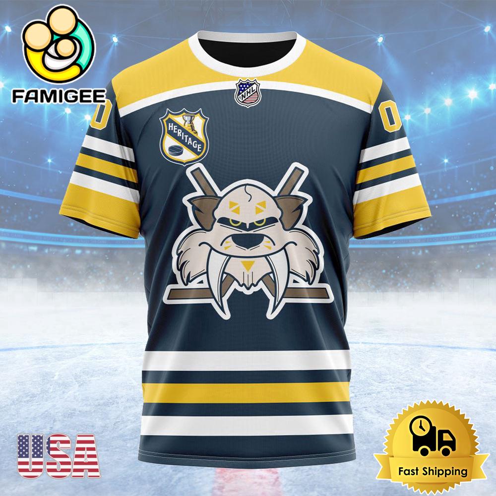 NHL Nashville Predators Personalized Heritage Design Custom T Shirt, Nashville Predators Shirt