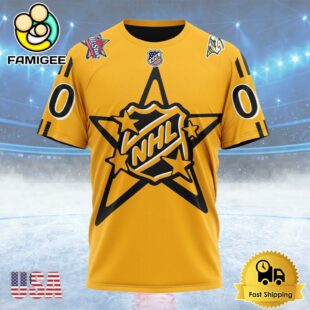NHL Nashville Predators Personalized NHL All-Star Game Custom T Shirt, Nashville Predators Shirt