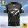 NHL Nashville Predators Special Black Camo Design For Veterans Day Custom T Shirt, Nashville Predators Shirt