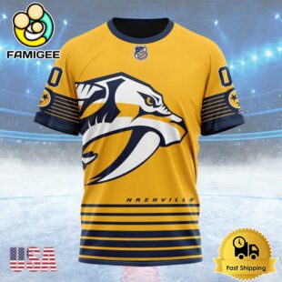 NHL Nashville Predators Special Bold Custom T Shirt, Nashville Predators Shirt
