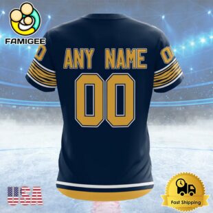 NHL Nashville Predators Special Colour Rush Design Custom T Shirt, Nashville Predators Shirt