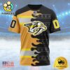NHL Nashville Predators Special First Responders Design Custom T Shirt, Nashville Predators Shirt