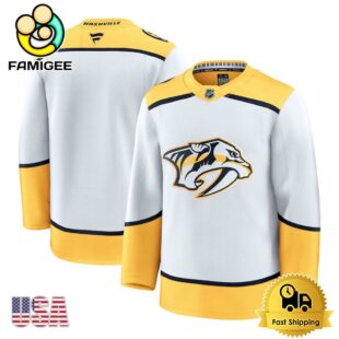 NHL Nashville Predators White Limited Hockey Jersey, Nashville Predators Jersey