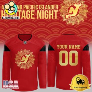 NHL New Jersey Devils Asian And Pacific Islander Heritage Night Hockey Jersey