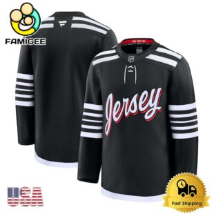 NHL New Jersey Devils Black Limited Hockey Jersey, New Jersey Devils Jersey